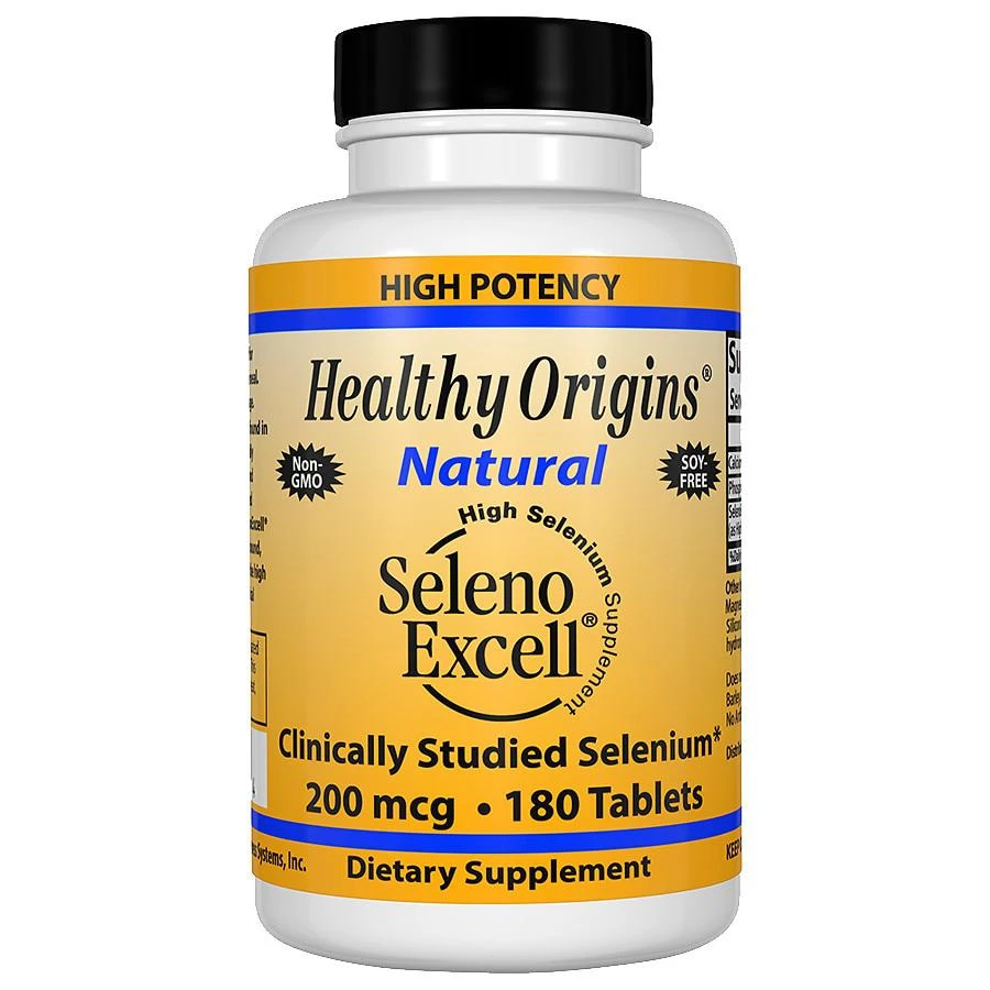 商品Healthy Origins|Seleno Excell 200mcg, Tablets,价格¥28,第1张图片