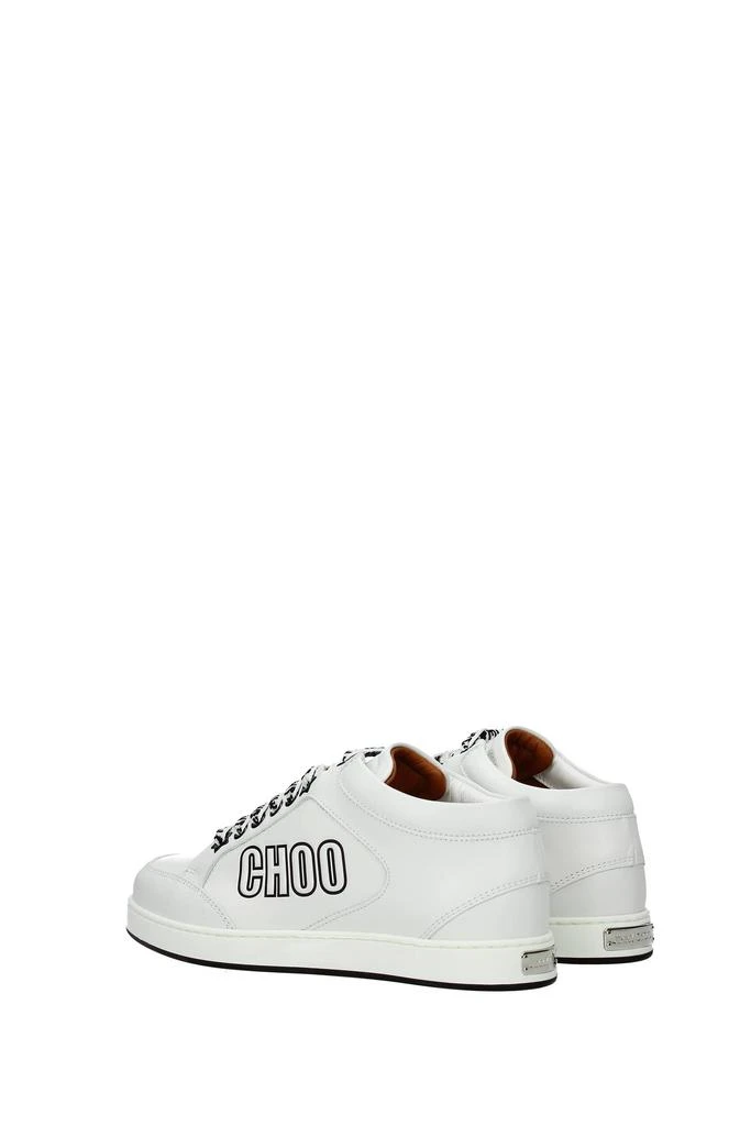 商品Jimmy Choo|Sneakers miami Leather White,价格¥1650,第4张图片详细描述