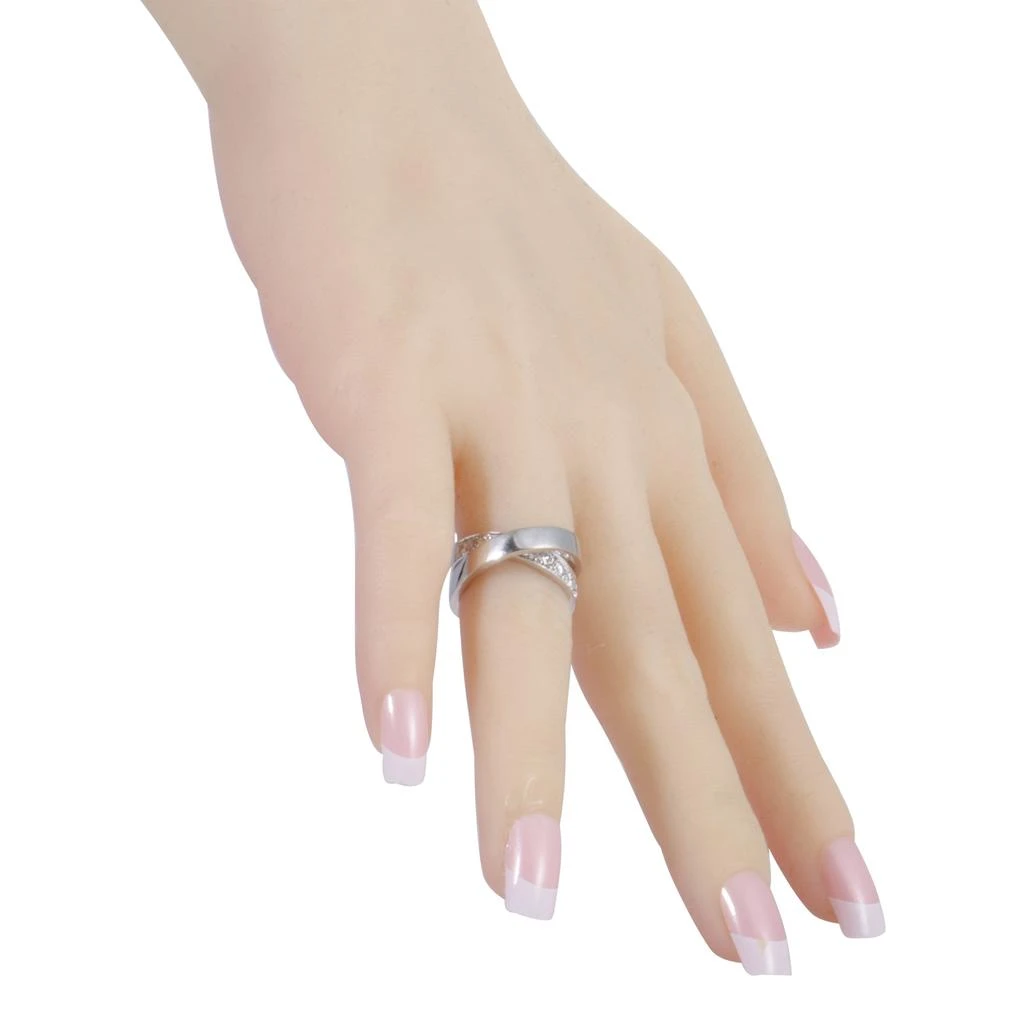商品[二手商品] Cartier|Cartier Paris Nouvelle Vague 18K White Gold Diamond Band Ring,价格¥29878,第5张图片详细描述