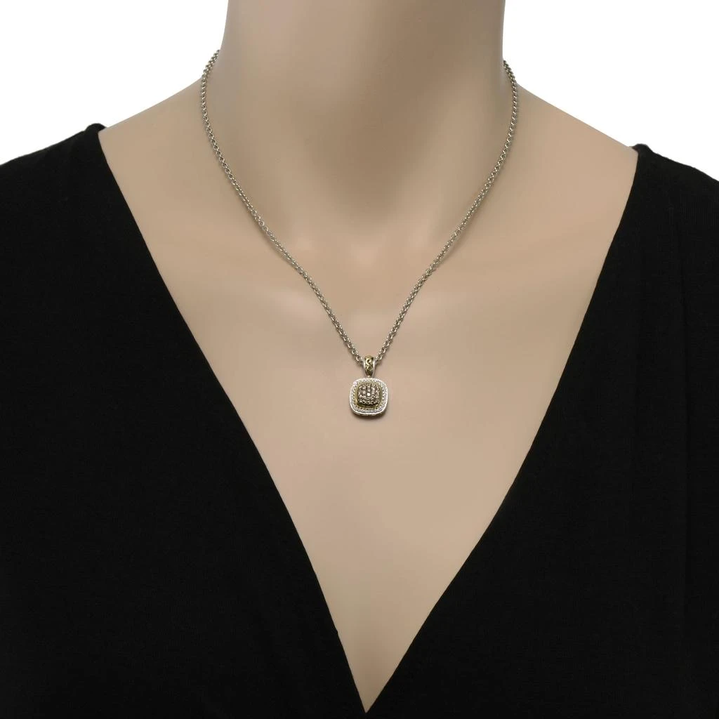 商品Charles Krypell|Charles Krypell Women's Sterling Silver and 18K Gold Necklace,价格¥5987,第2张图片详细描述