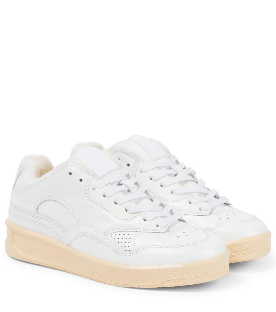 商品Jil Sander|Leather sneakers,价格¥3782,第1张图片