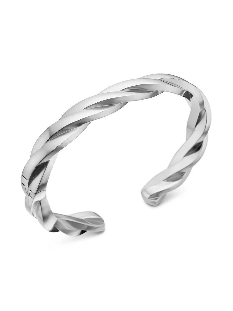 商品David Yurman|DY Helios™ Cuff Bracelet in Sterling Silver, 9MM,价格¥5646,第2张图片详细描述