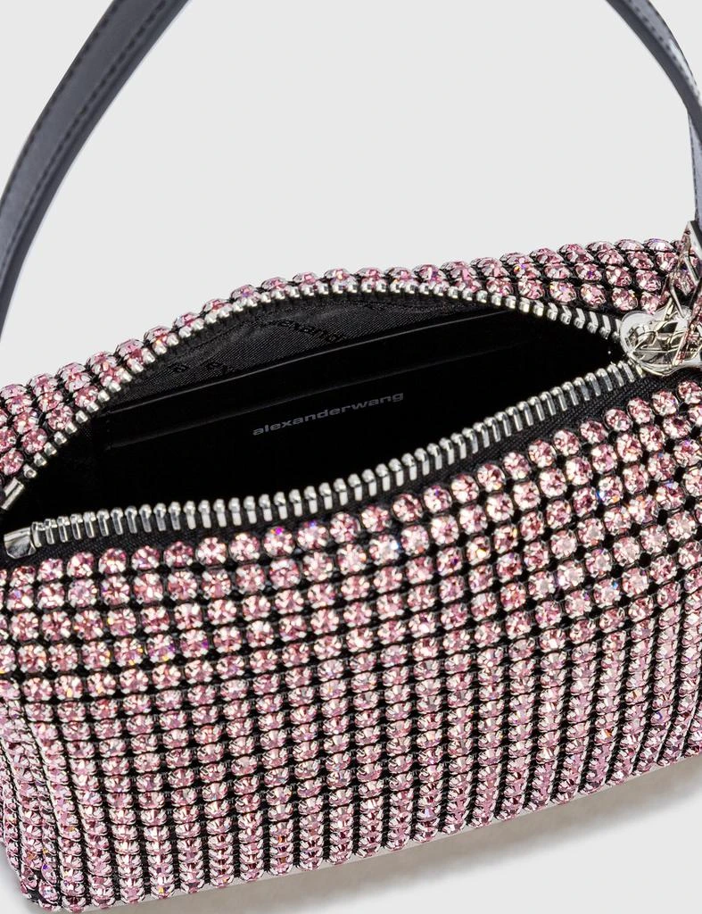 商品Alexander Wang|Heiress Pouch in Rhinestone Mesh,价格¥4732,第4张图片详细描述