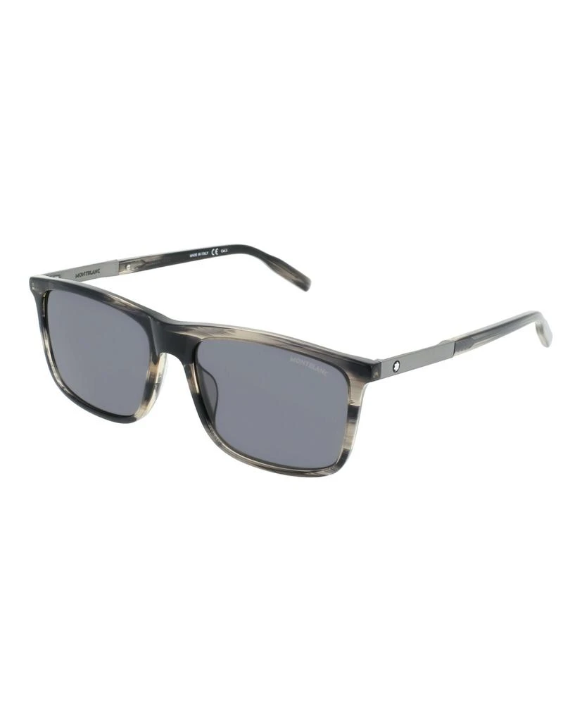 商品MontBlanc|Square-Frame Acetate Sunglasses,价格¥993,第2张图片详细描述