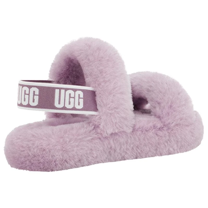 商品UGG|UGG Oh Yeah Slide - Girls' Preschool,价格¥314,第3张图片详细描述