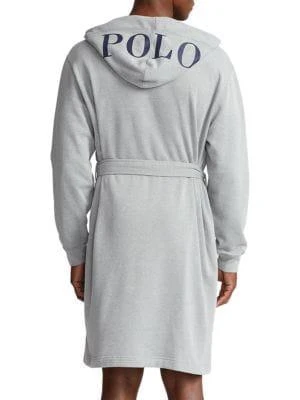 商品Ralph Lauren|Logo Hooded Robe,价格¥397,第2张图片详细描述