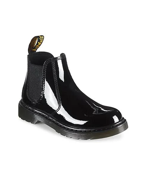 商品Dr. Martens|Littke Kid's &amp; Kid's 2976 Patent Leather Chelsea Boots,价格¥188,第1张图片