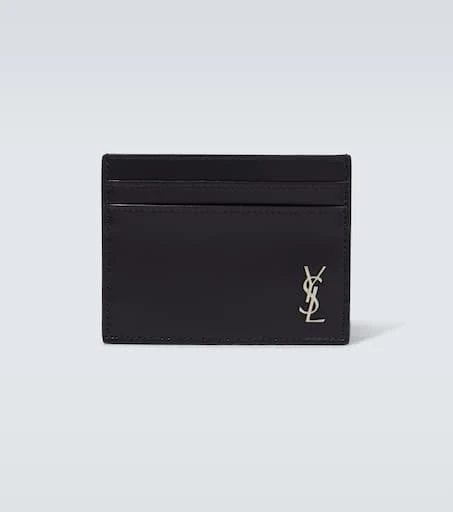 商品Yves Saint Laurent|Tiny Cassandre leather cardholder,价格¥2577,第1张图片