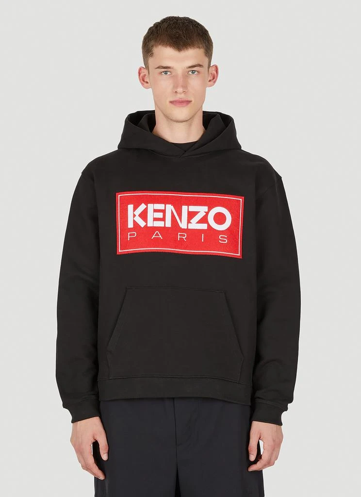 商品Kenzo|Logo Patch Hooded Sweatshirt,价格¥1632,第1张图片