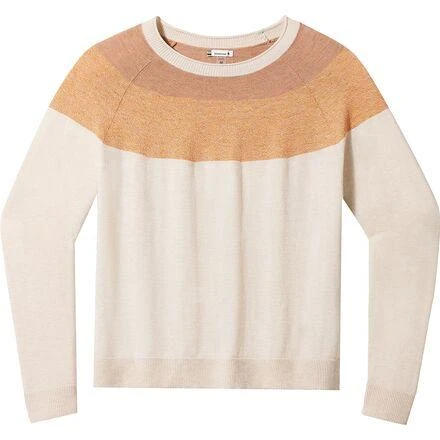 商品SmartWool|Edgewood Colorblock Crew Sweater - Women's,价格¥331,第3张图片详细描述