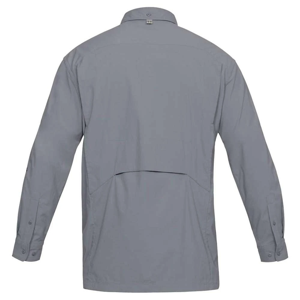 商品Under Armour|Under Armour Men's UA Fish Hunter LS Solid Shirt,价格¥290,第2张图片详细描述