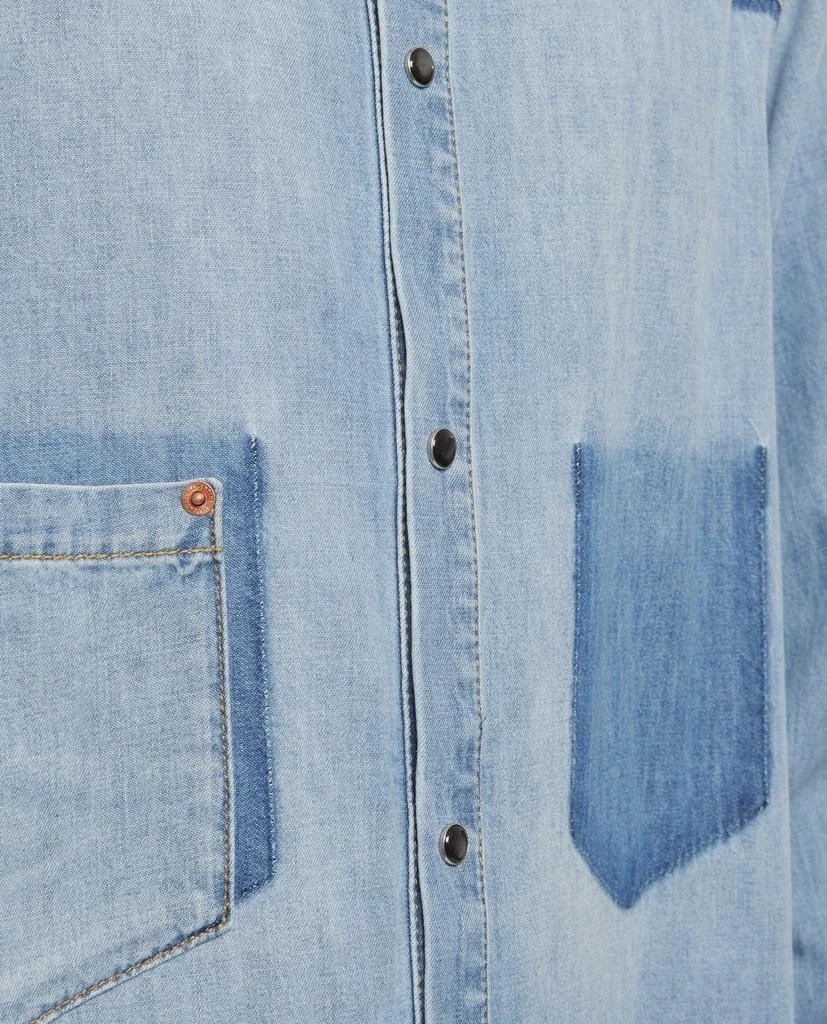 商品Valentino|STONE WASHED DENIM SHIRT,价格¥9440,第4张图片详细描述