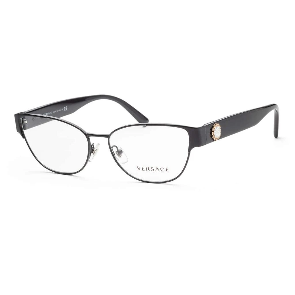 商品Versace|Versace 黑色 Cat-Eye 眼镜,价格¥849,第1张图片
