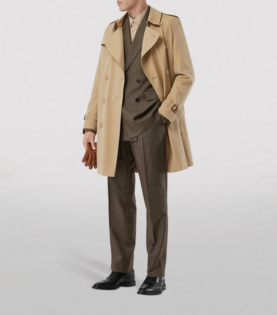 商品Burberry|The Mid-Length Kensington Heritage Trench Coat,价格¥16520,第2张图片详细描述