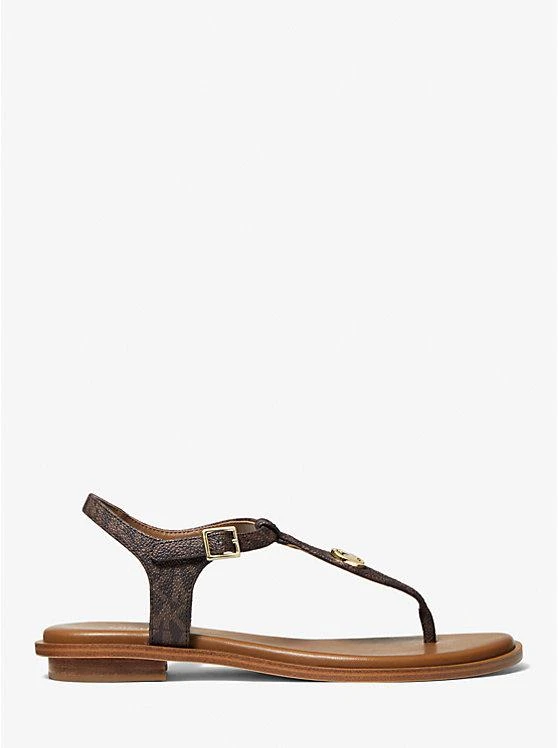 商品Michael Kors|Mallory Logo T-Strap Sandal,价格¥373,第2张图片详细描述