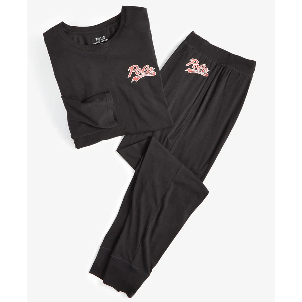 Men's Logo Long-Sleeve Crewneck Lounge Top 商品