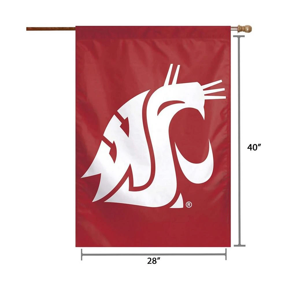 商品Wincraft|Multi Washington State Cougars 28" x 40" Big Logo Single-Sided Vertical Banner,价格¥186,第2张图片详细描述