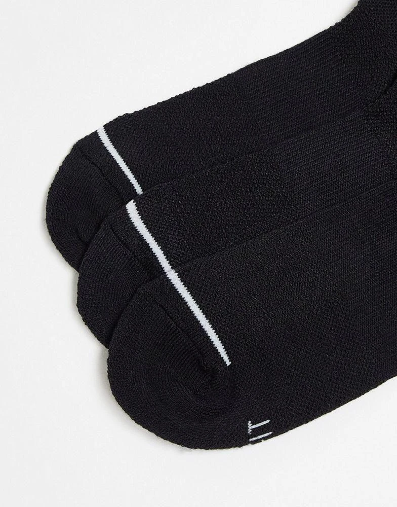 商品Jordan|Jordan Everyday Max 3 pack ankle socks in black,价格¥160,第4张图片详细描述