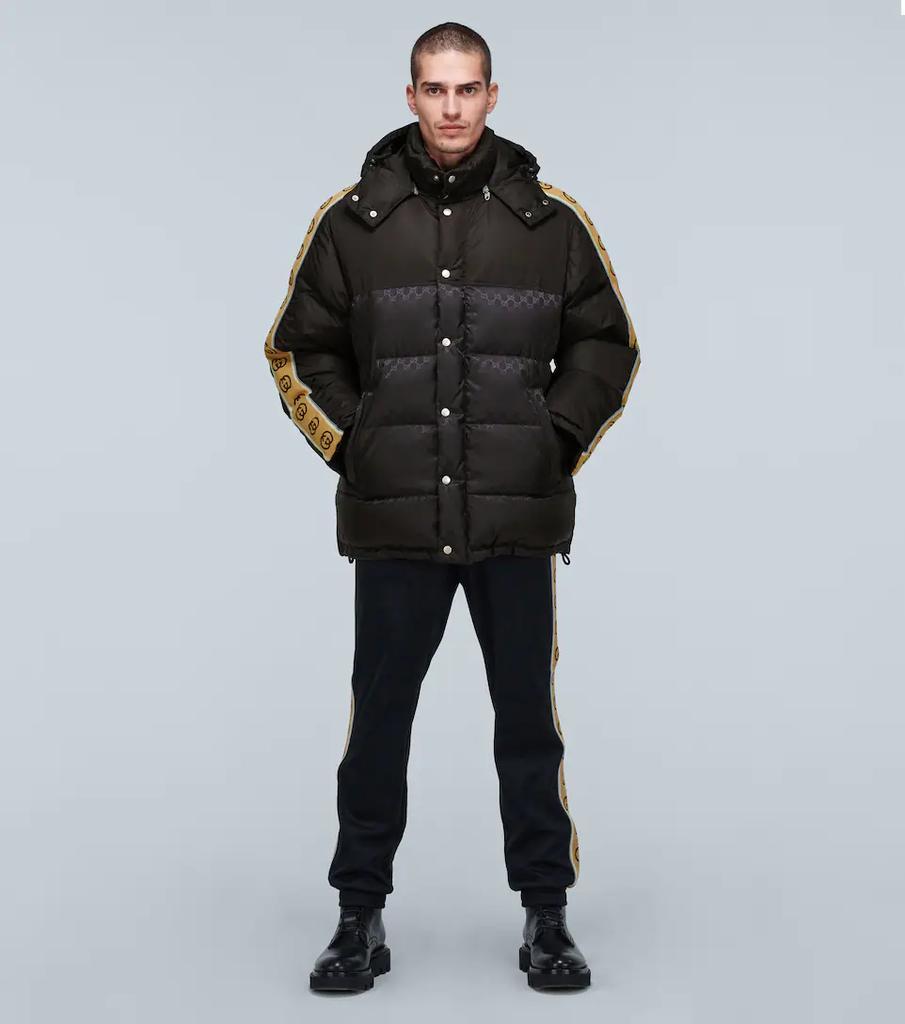 商品Gucci|GG jacquard nylon padded coat,价格¥16939,第4张图片详细描述