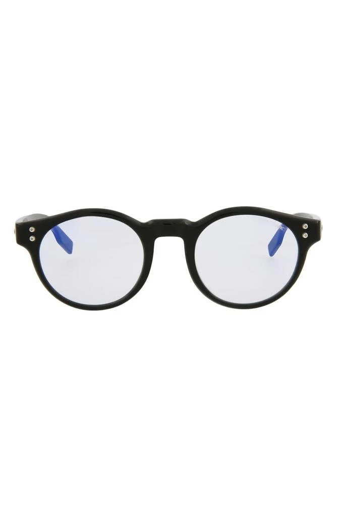 商品MontBlanc|49mm Round Sunglasses,价格¥1224,第1张图片