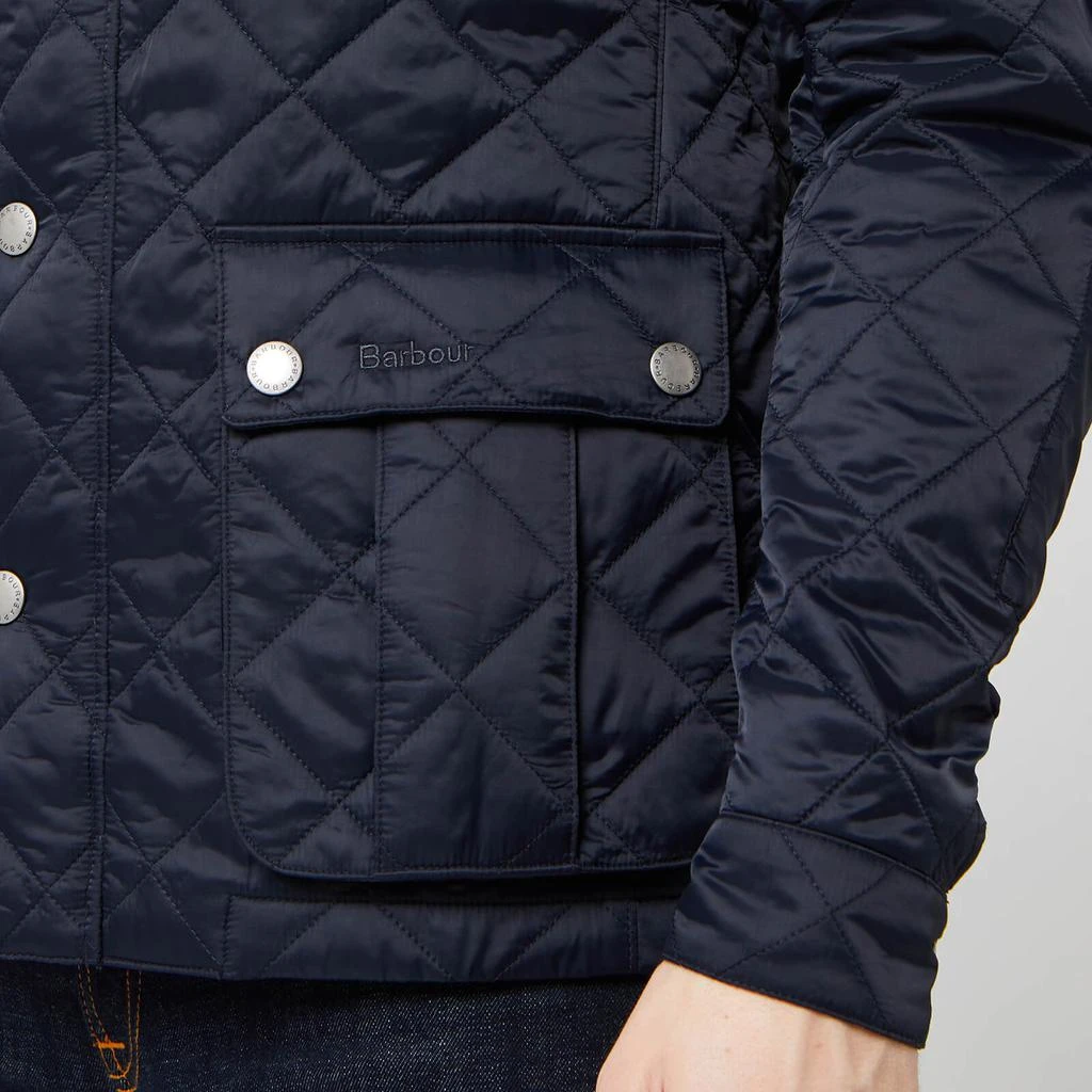 商品Barbour|Barbour International Men's Ariel Quilt Jacket - Navy,价格¥1028,第5张图片详细描述