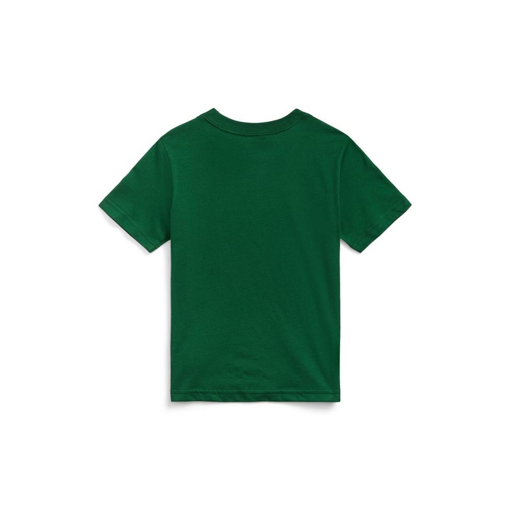 Toddler Boys Polo Bear Cotton Jersey T-shirt商品第2张图片规格展示