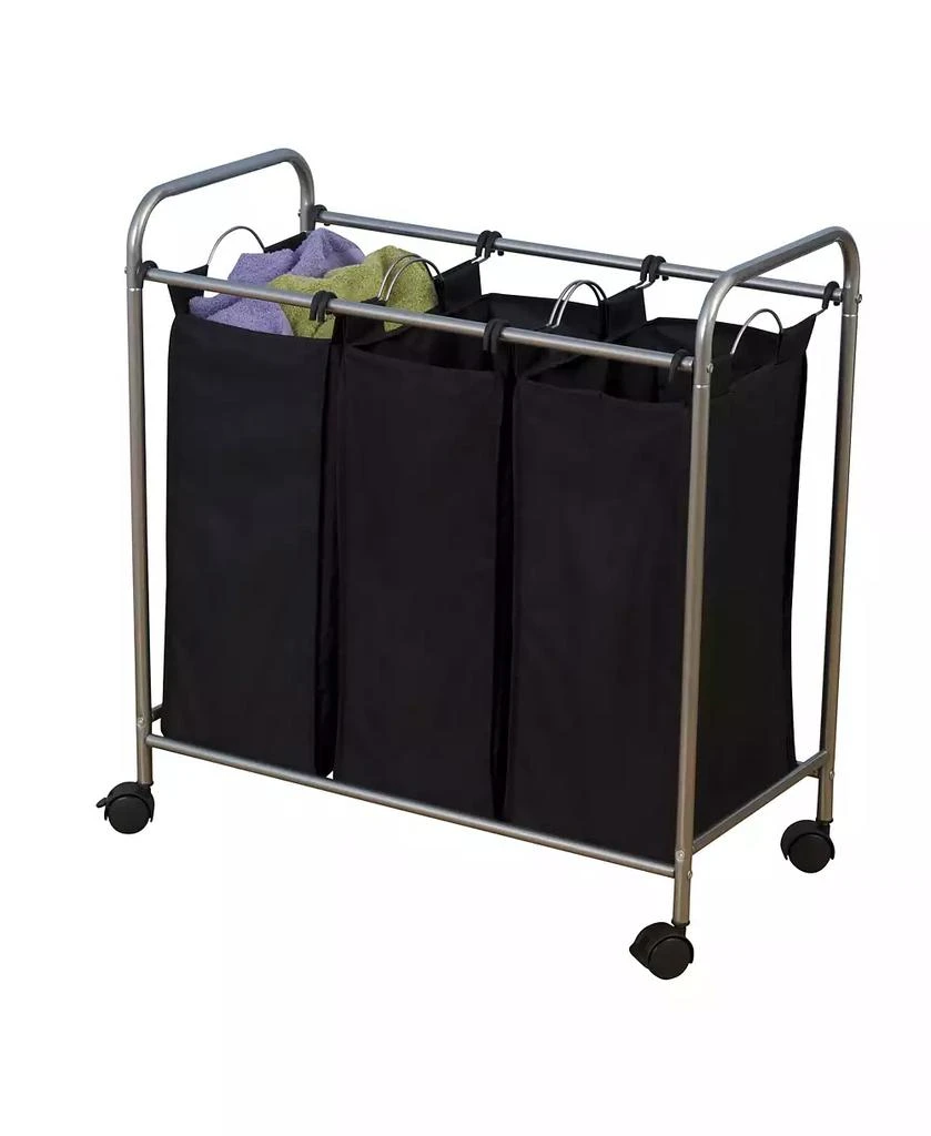 Rolling Triple Laundry Sorter 商品