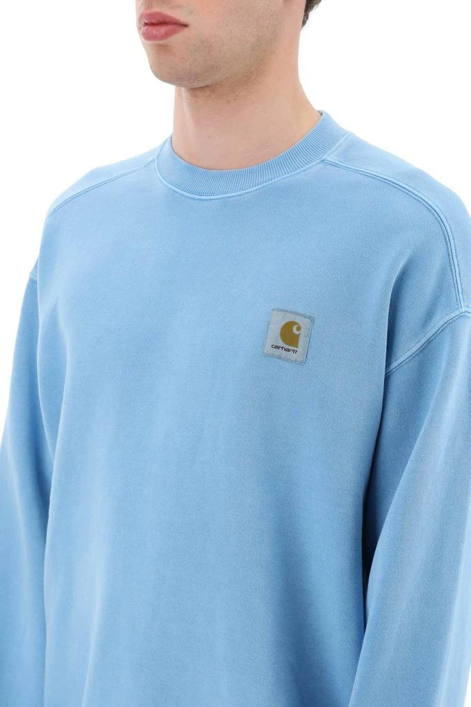 商品Carhartt WIP|Carhartt WIP Nelson Logo Patch Crewneck Sweatshirt,价格¥626,第4张图片详细描述