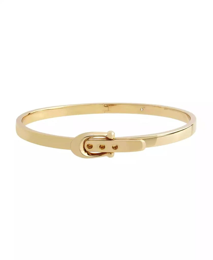 商品Coach|C Buckle Hinged Bangle Bracelet,价格¥507,第1张图片