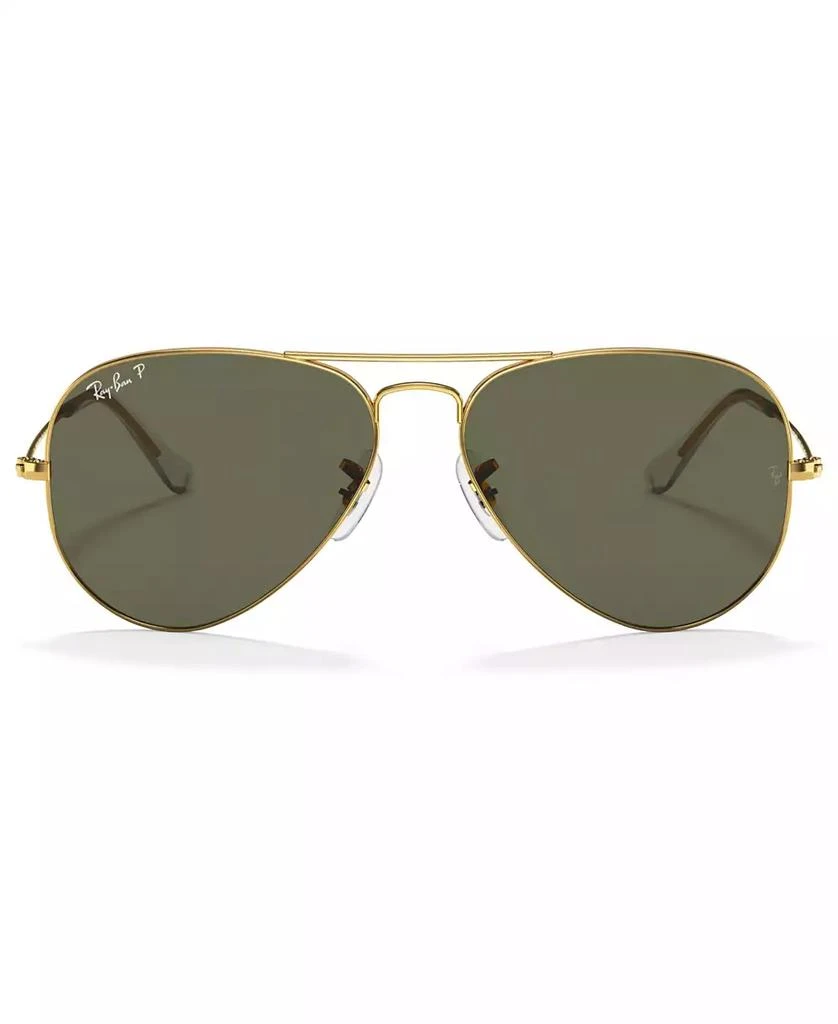 商品Ray-Ban|Unisex Polarized Sunglasses, RB3025 AVIATOR CLASSIC,价格¥1722,第2张图片详细描述