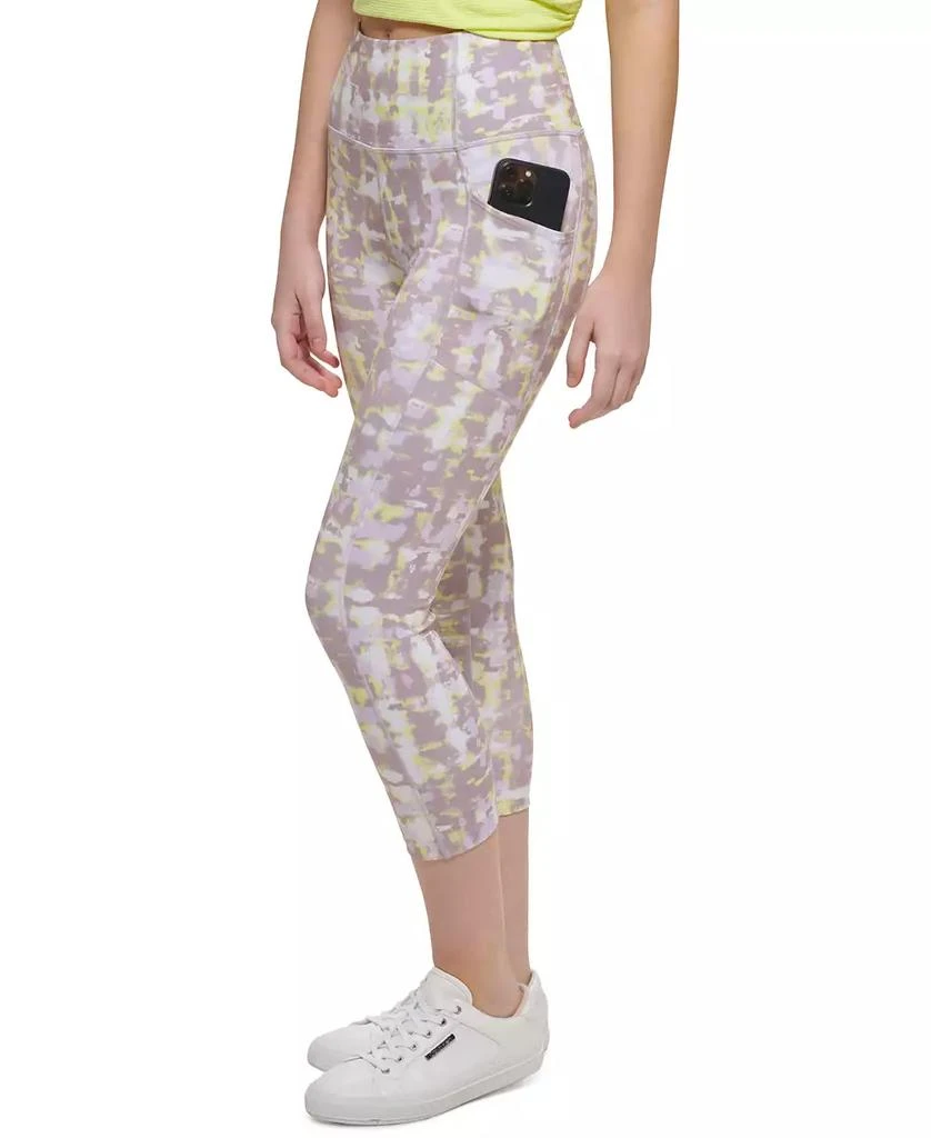 商品Calvin Klein|Calvin Klein Women's Sport Printed Super High Waist Leggings,价格¥178,第4张图片详细描述