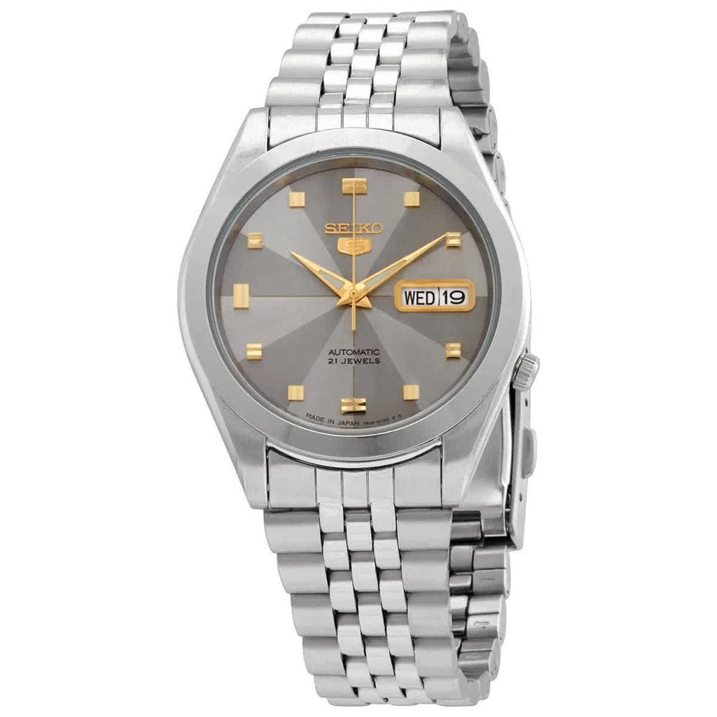 商品Seiko|Seiko Seiko 5 Automatic Grey Dial Mens Watch SNXC21J5,价格¥1007,第1张图片