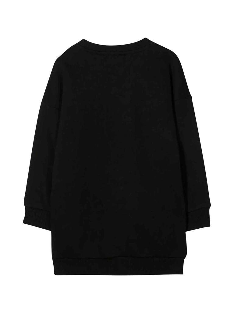 DKNY Black Sweatshirt Dress Teen Girl商品第2张图片规格展示