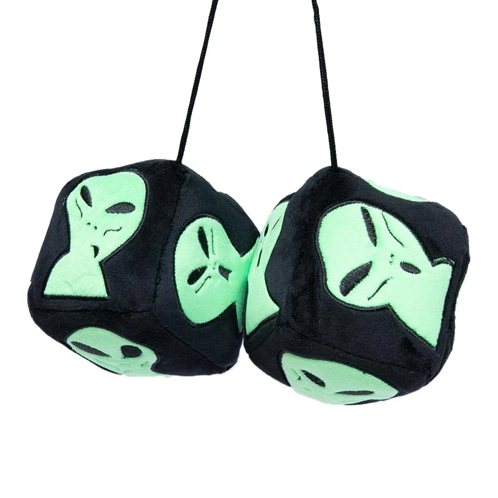 商品RIPNDIP|We Out Here Fuzzy Dice (Black),价格¥137,第3张图片详细描述