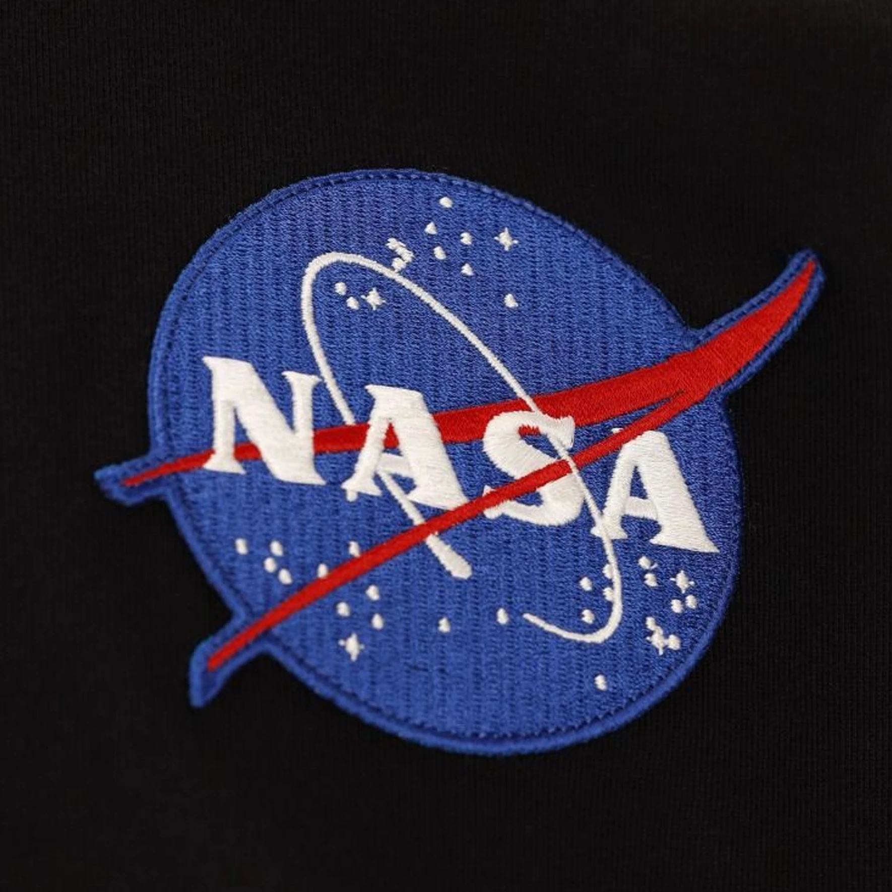 商品[国内直发] Balenciaga|巴黎世家 x nasa 联名款 太空船印花半高领长袖T恤 男款 黑色,价格¥4376,第6张图片详细描述
