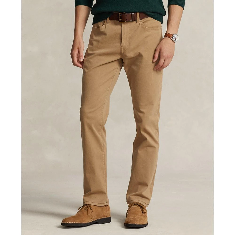 商品Ralph Lauren|Men's Varick Slim Straight Oxford Chino Pants,价格¥380,第1张图片