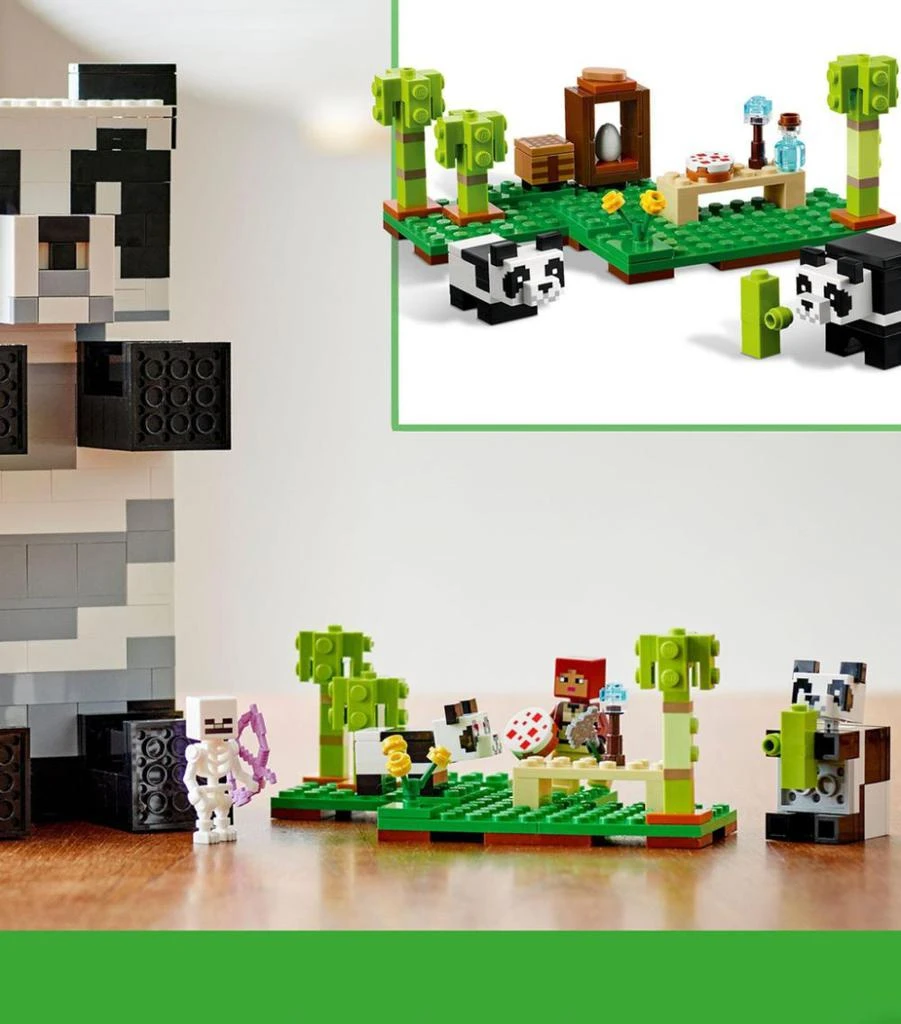 商品LEGO|Minecraft The Panda Haven House 21245,价格¥481,第3张图片详细描述