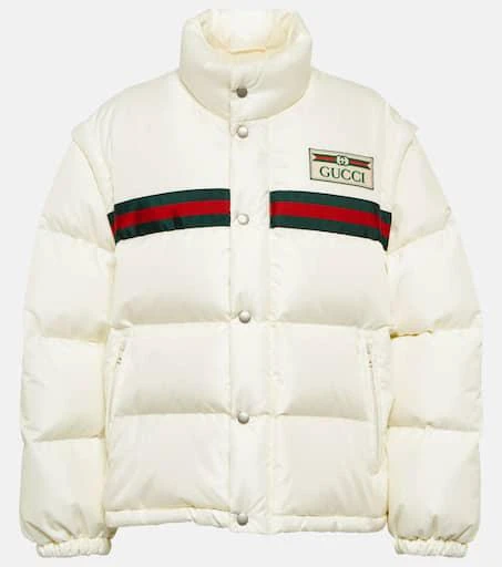 商品Gucci|Web quilted jacket,价格¥19749,第1张图片