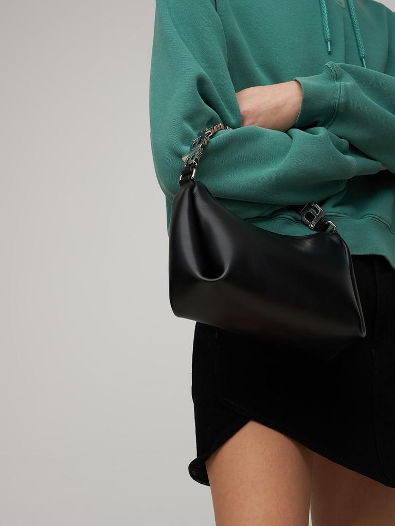 Medium Marquess Leather Hobo Bag商品第2张图片规格展示