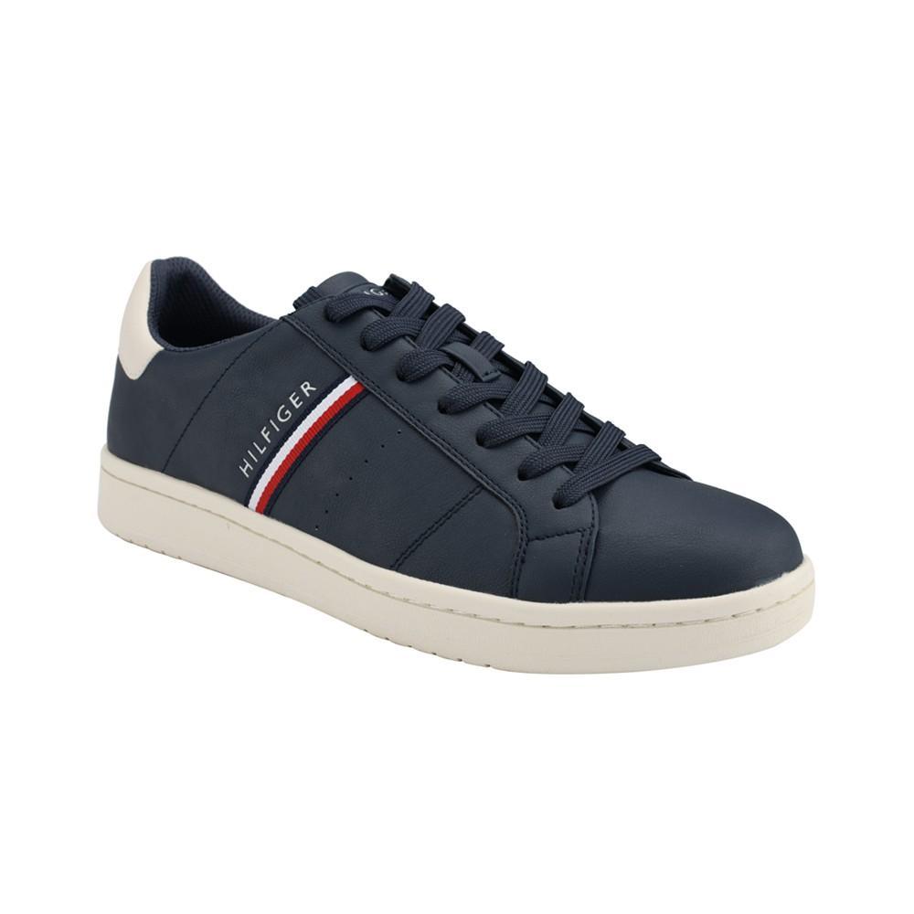 商品Tommy Hilfiger|Men's Lemmy Lace Up Low Top Sneakers,价格¥622,第1张图片