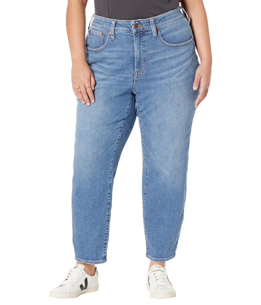 商品Madewell|The Plus Curvy Perfect Vintage Jean in Finney Wash,价格¥534,第1张图片