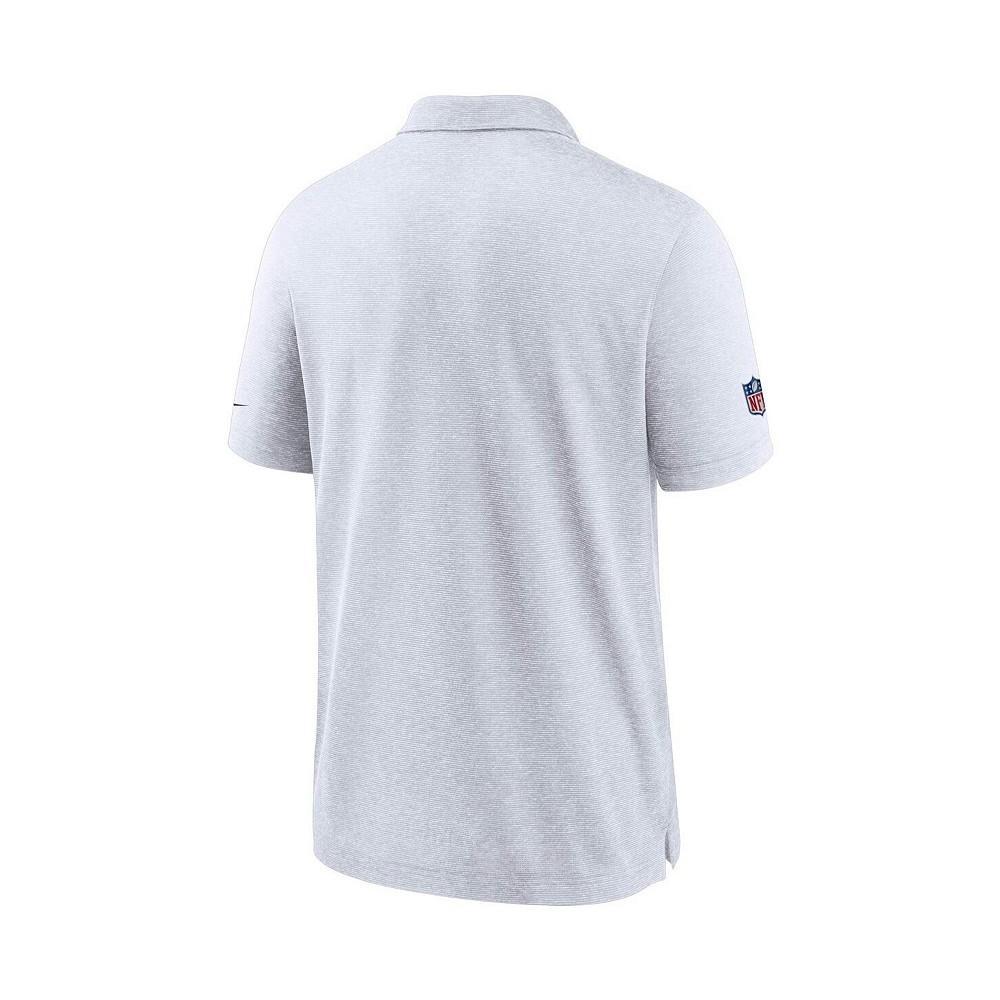 商品NIKE|Men's White New York Jets Sideline Early Season Team Performance Polo Shirt,价格¥549,第4张图片详细描述