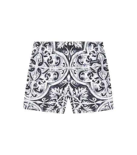 商品Dolce & Gabbana|Baby Majolica swim trunks,价格¥1762,第2张图片详细描述