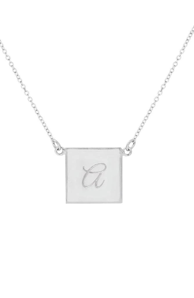 商品Savvy Cie Jewels|Sterling Silver Initial Pendant Necklace,价格¥265,第1张图片