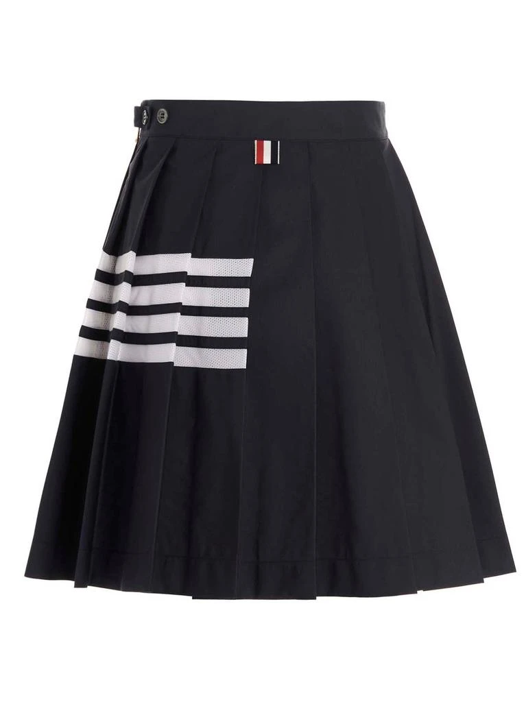 商品Thom Browne|Thom Browne Logo Patch Pleated Mini Skirt,价格¥6975,第2张图片详细描述