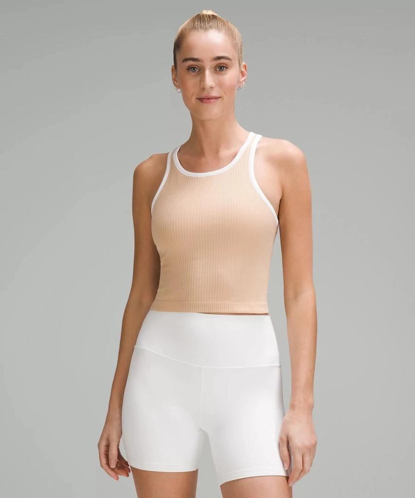 商品Lululemon|Ebb to Street Cropped Racerback Tank Top *Light Support, B/C Cup,价格¥286,第1张图片