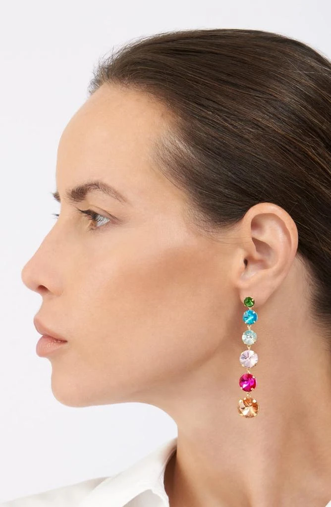 商品ADORNIA|Rainbow Linear Drop Earrings,价格¥172,第2张图片详细描述