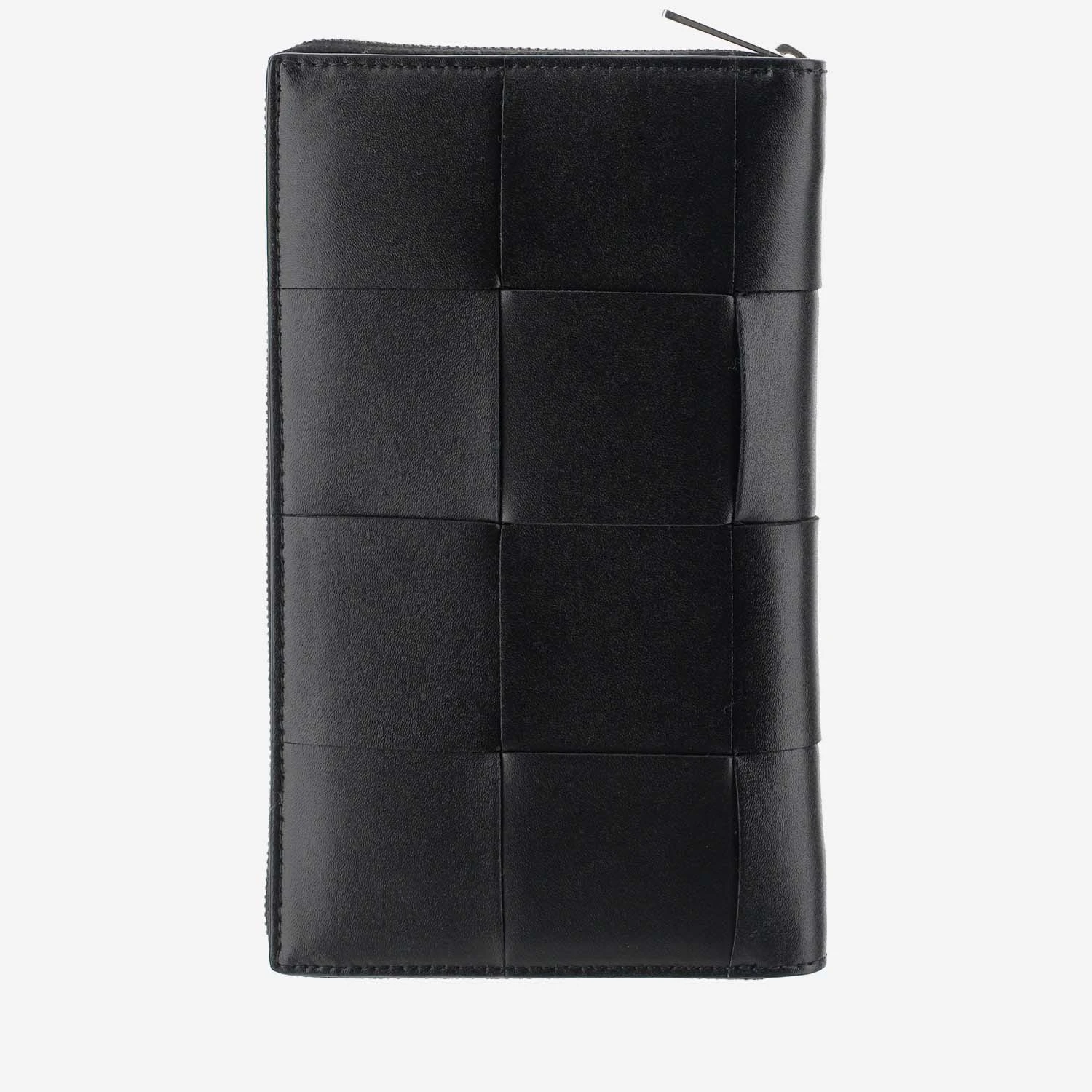 BOTTEGA VENETA 葆蝶家 男士黑色零钱包 649607-VBWD2-8803 商品
