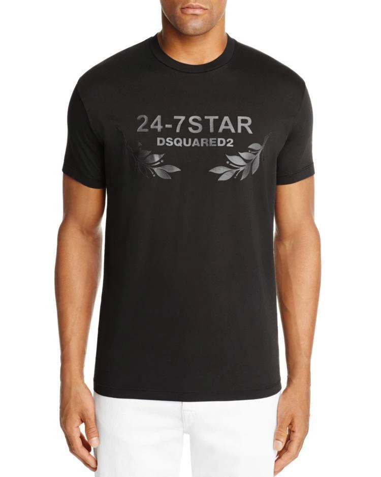 商品DSQUARED2|24-7 Star Crewneck Short Sleeve Tee ,价格¥1469,第1张图片