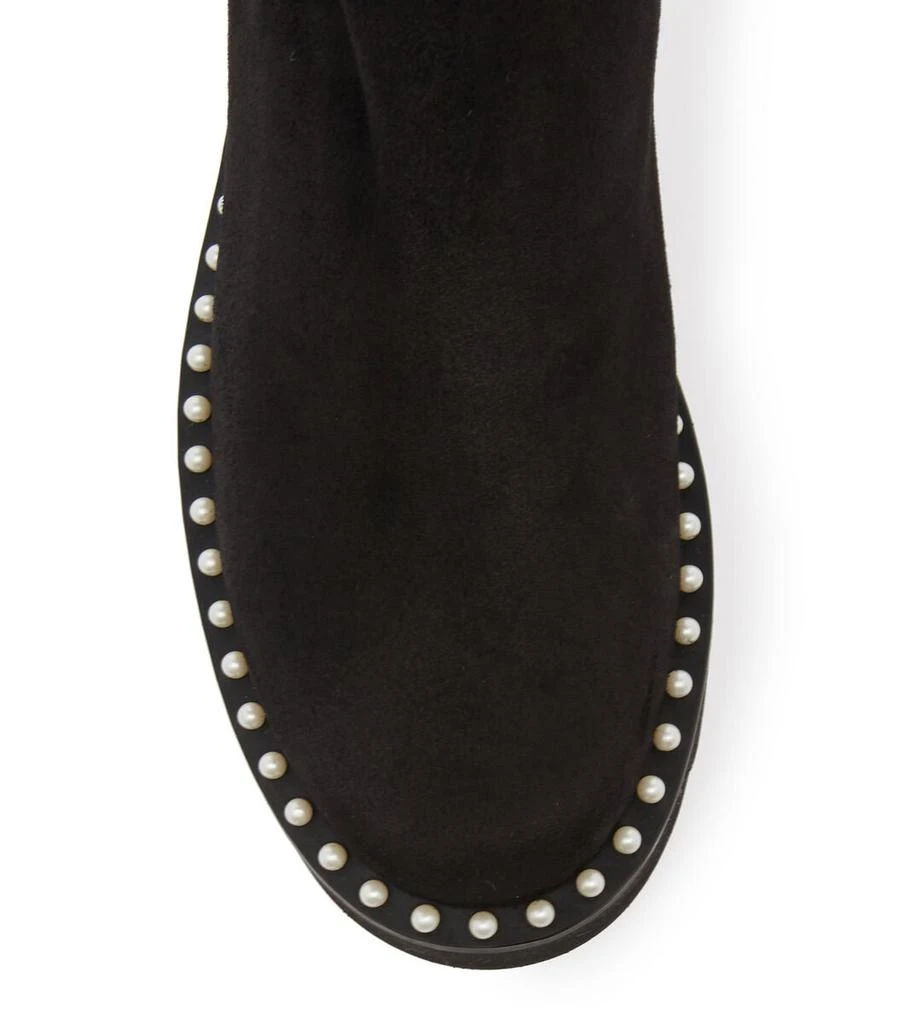 商品Stuart Weitzman|Stuart Weitzman 5050 Lift Pearl Over-The-Knee Boots,价格¥4585,第5张图片详细描述